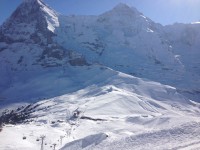 Kleine Scheidegg with the Eiger in the background