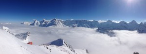 Jungfrau, Moench & Jungfrau from the Schilthorn