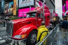 Paul McCartney's Truck at Times Square