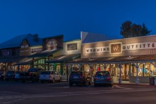 Jackson Hole, WY at Twilight