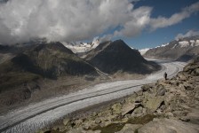 Aletschgletscher the biggest in Europe