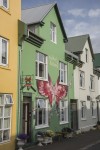 Colorful houses in Downtown Reykjavik