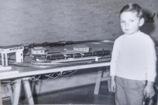 Little Roland and his trains