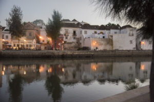 Night is falling in Tavira / Algarve.