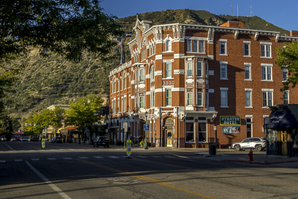 "Our" hotel in Durango: STRATER. It has a great history