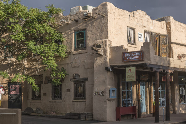 Historic building downtown Santa Fe